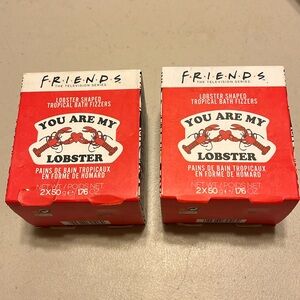 Friends tv series. You are my lobster  tropical bath fizzers. Brand new in box
